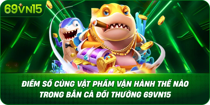 Bắn Cá Đổi Thưởng 69VN15 Tìm Hiểu Cơ Chế Nhận Thưởng 2 Điểm Số Cùng Vật Phẩm Vận Hành Thế Nào Trong Bắn Cá Đổi Thưởng 69VN15
